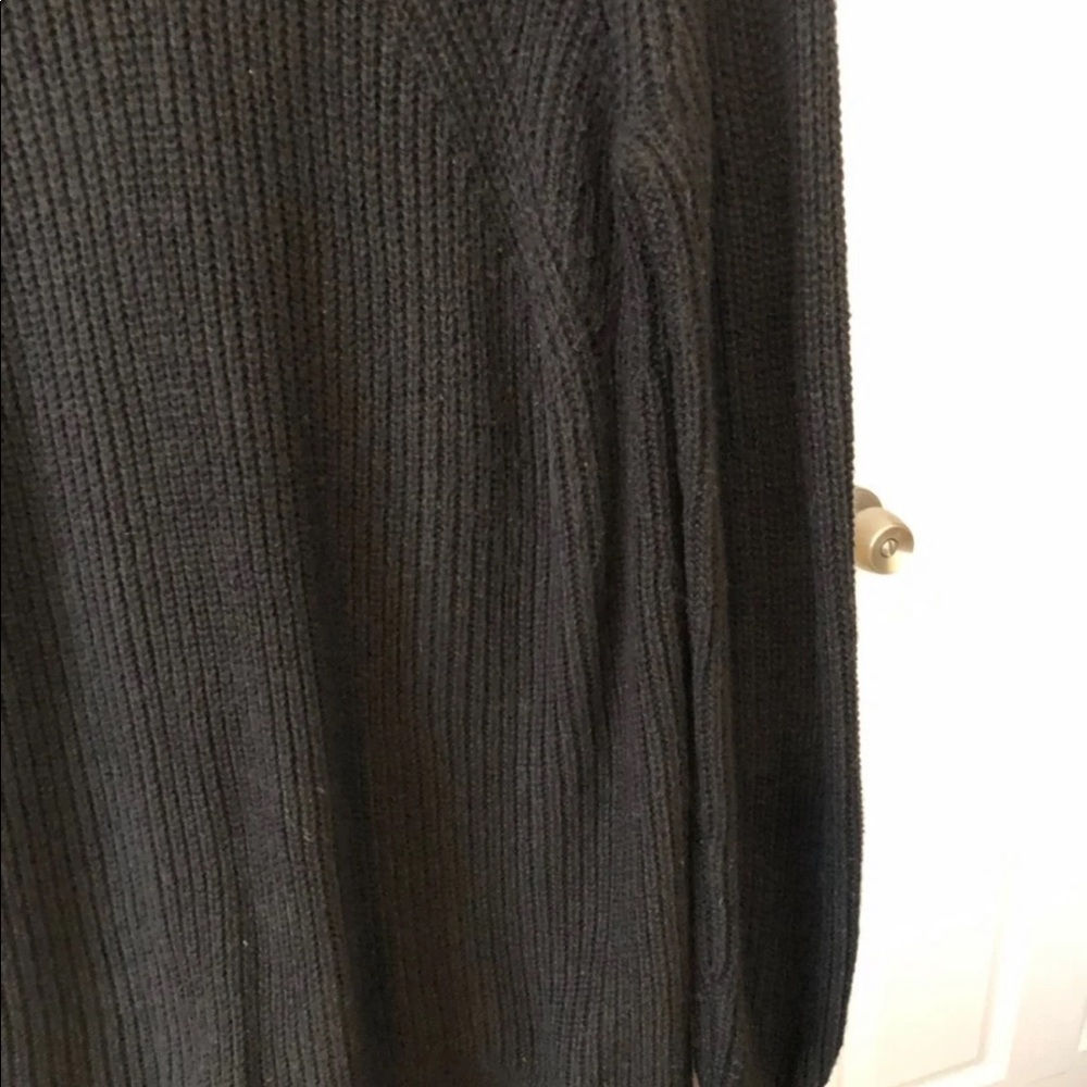 BP. Sweater Medium Chunky Knit Mock Neck - Picture 4 of 6